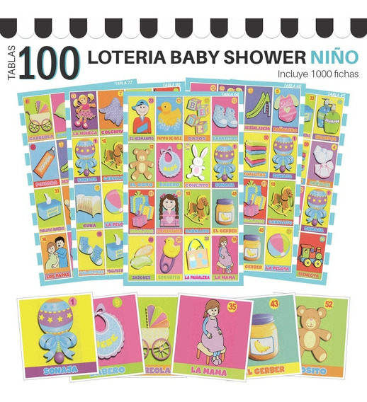 Lista 97 Imagen Loteria De Baby Shower Completa Para Imprimir Pdf