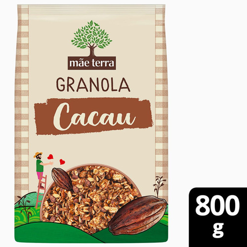 Granola Mãe Terra cacau 800g