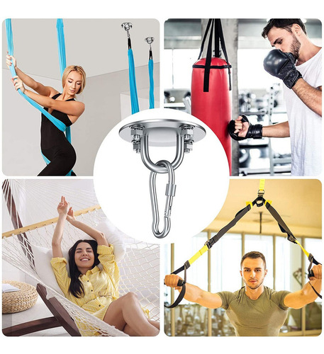 Silla De Techo Suspendida Con Gancho De Techo Hasta 500 Kg