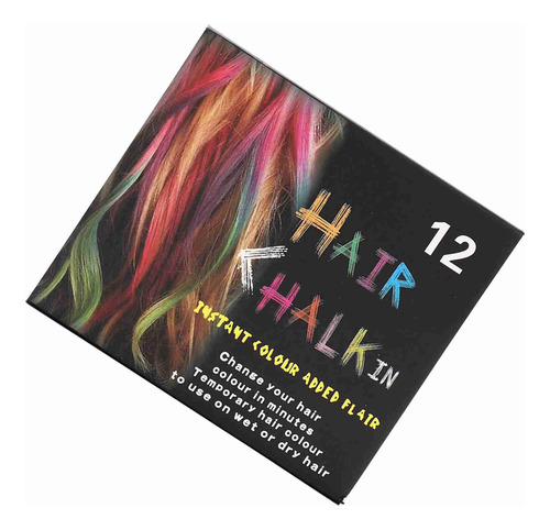 Colorear De Cabello Desechable Tiza Temporal Tinte Cabello