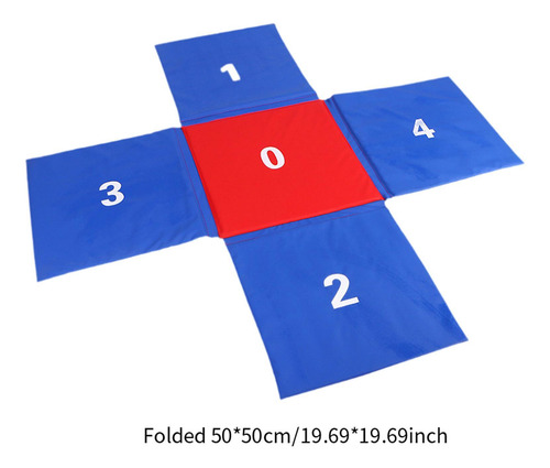 Kids Jumping Pad Cross Shaped Playing Mat For Oxford Cloth
