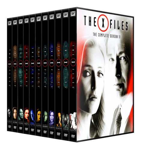 Los Expedientes Secretos X Serie Completa En Dvd Latino