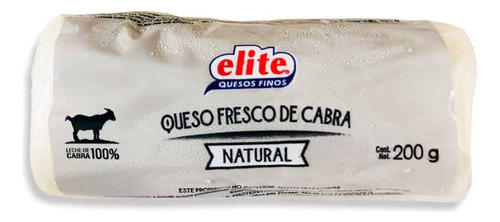 Queso De Cabra Natural Elite 200 Gr