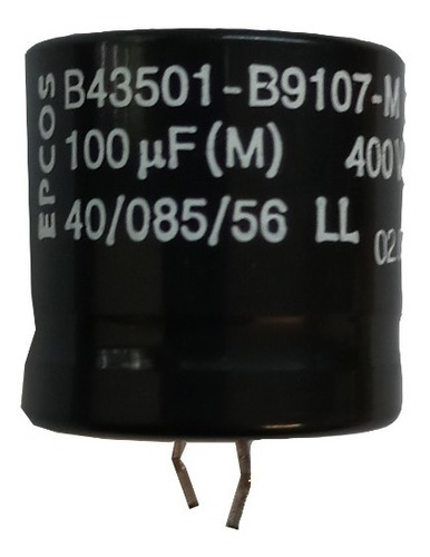 Capacitor Electrolítico 100uf 400v Epcos