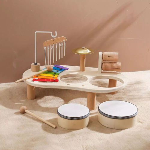 Juego De Batería Para Niños, Juguetes Educativos