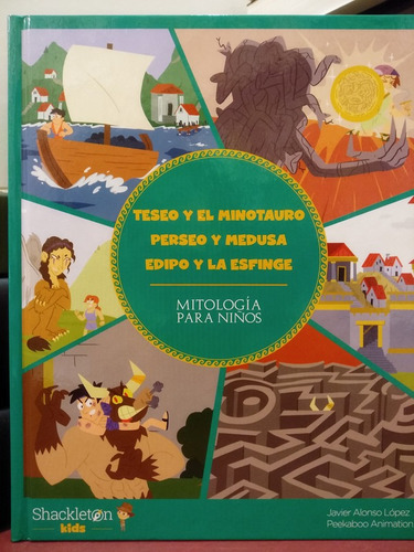 Mitología Para Niños. Teseo, Perseo, Medusa Y Edipo -