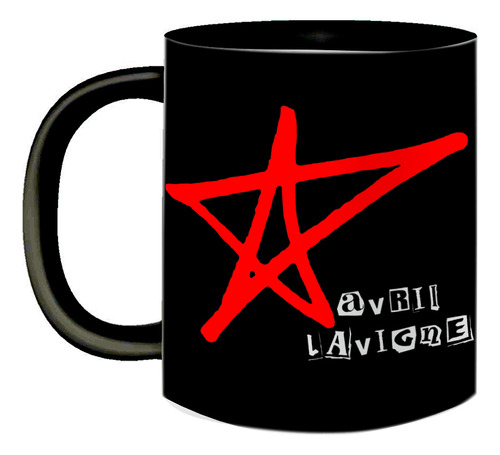 Caneca De Porcelana Banda Avril Lavigne Sk8er Boi Let Go