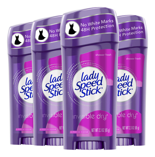 Lady Speed Stick Invisible Dry Antitranspirante Desodorante,