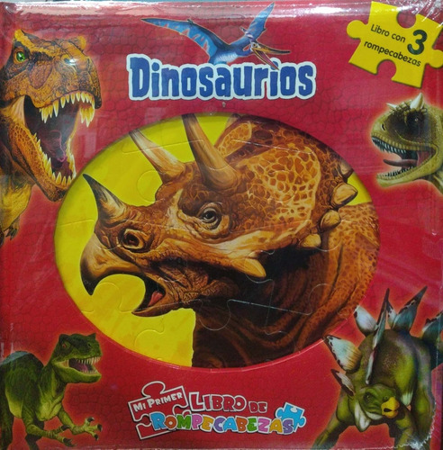 Mi Primer Libro De Rompecabezas Dinosaurios Phidal Nuevo *
