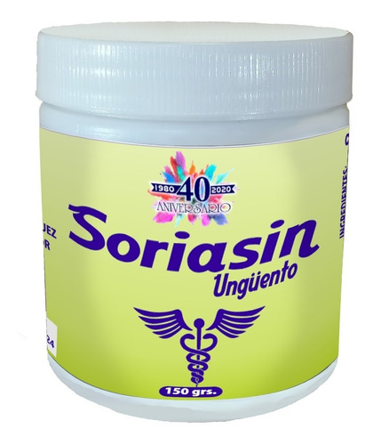 Soriasin Ungüento 150g Tratamiento De Psoriasis