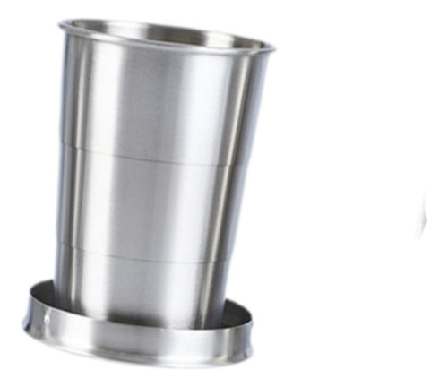 Taza Plegable Con Llavero Plegable Retráctil Para 150ml