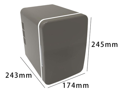 Mini Refrigerador De Bebidas Independiente, Gris