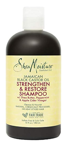 Sheamoisture Strengthen And Restore Shampoo For Damaged Hair