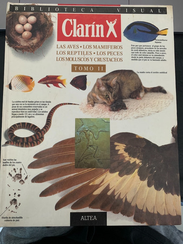 Clarín - Aves Mamíferos Reptiles Peces Moluscos - Tomo Ii