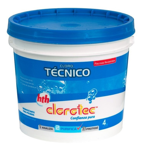 Cloro Técnico Clorotec Piscinas Revestidas | 4kg