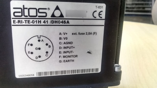Valvula Servo Solenóide Atos C/ Obe Dlhzo - Te - 040-l51 40