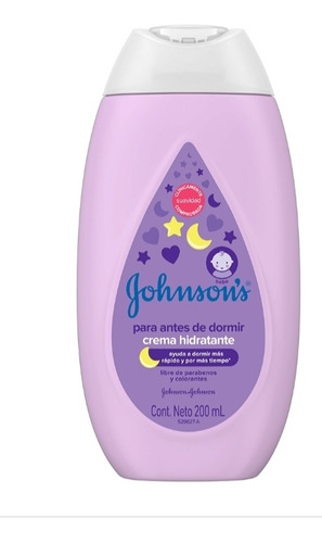 Crema Johnson Baby Para Antes De Dormir - Ml A $65