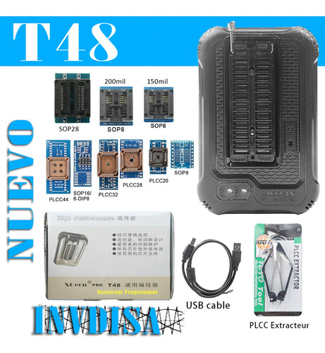 Programador Universal Pic Gal Bios Avr Eeprom +13000 Disp.