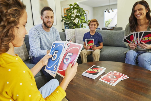 Mattel Games Juego De Cartas Oficial Uno Gigante Para Niñ...