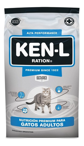 Imagen 1 de 10 de Ken-l  Ration Gatos Adultos X 7,5kg. 