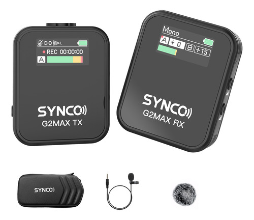 Sistema De Micrófono Inalámbrico Synco G2max 1-trigger-1 2.4