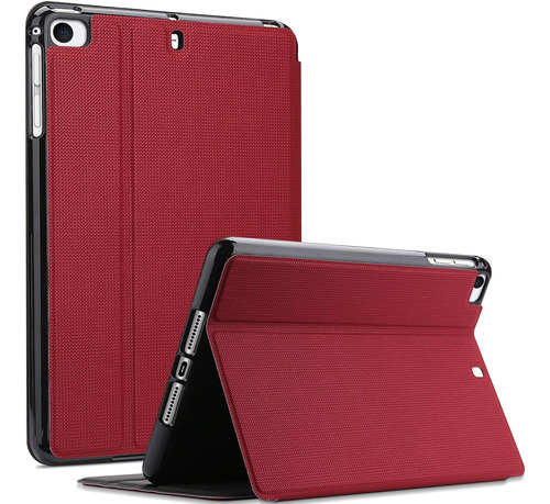 Procase Funda Para iPad Mini 5 4 3 2 1 Generacion Rojo