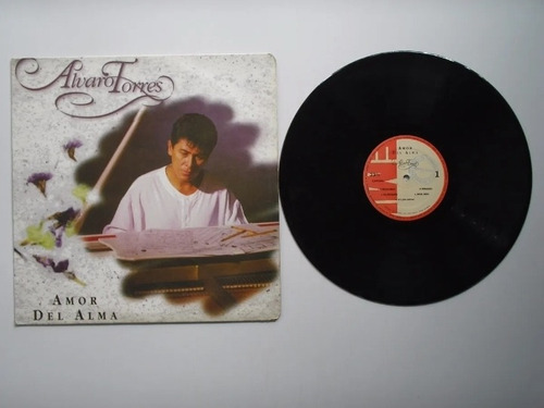 Lp Vinilo Alvaro Torres Amor Del Alma Disco Promocional 1994