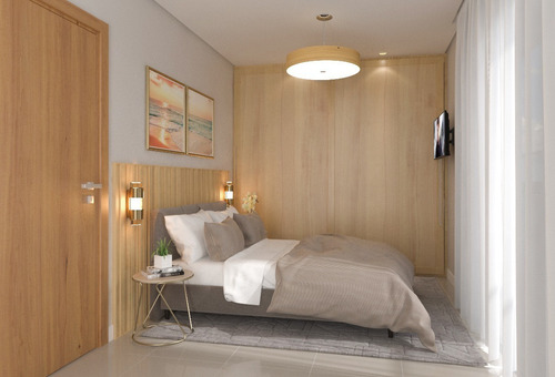 Imagem 10 de 11 de Lançamento Apartamento 1 Dormitório, Com Varanda Gourmet, Financiamento Direto Entrada R$24mil Ou Financiamento Bancário, Guilhermina Em Praia Grande! - Ap00808 - 70672025
