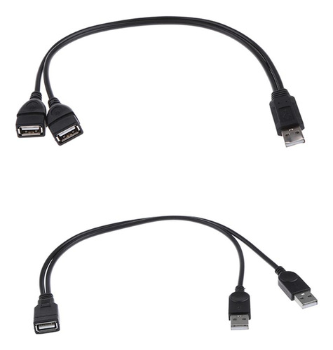 Cable Divisor A Doble Usb