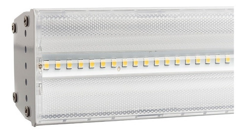 Luminária Industrial Linear 120cm Led 80w Osram 10800 Lm 