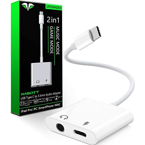 Adaptador De Audio Usb C 3.5mm, Convertidor De Jack De ...