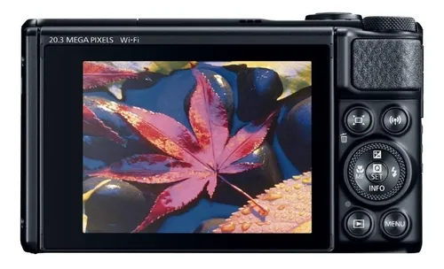 Canon PowerShot SX740 HS compacta avançada cor preto
