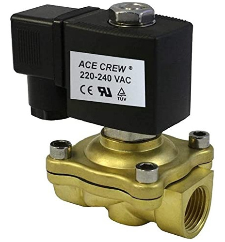 Electrovalvula Solenoide 1 Pulgada 220vac N/c Agua, Aire