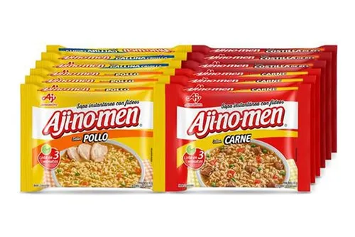 Aji-no-men Sopas Instantaneas 80g X 12