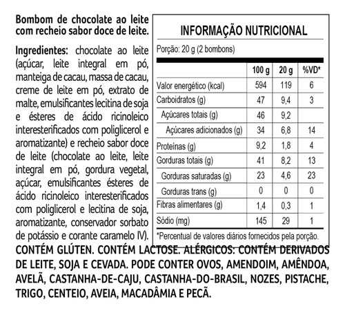 Caixa Angel com 8 Bombons Sortidos Presente Chocolate Cacau Show 80g