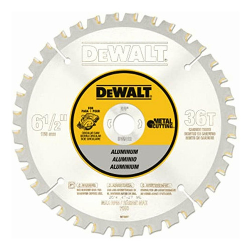 Dewalt Dw9152 Disco Sierra 6-1/2x36 Dientes Flecha 5/8