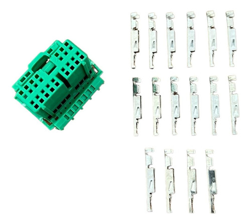 Conector Com Terminais Do Módulo Gateway Volvo Vm 270 Todos 