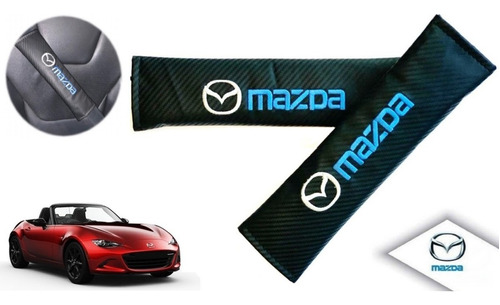 Par Almohadillas Cubre Cinturon Mazda Mx-5 2016 A 2020