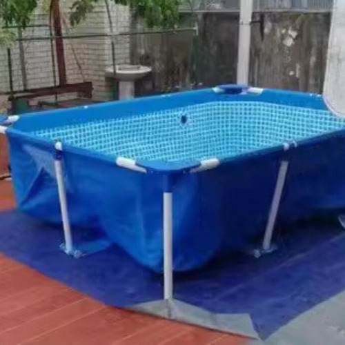 Para Piscinas Elevadas: Juego De Lona Y Tapete 340cmx250cm