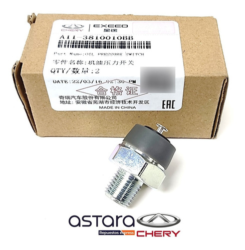 Switch Presión De Aceite Chery Skyn Sport 1.6 16v 2010-2015