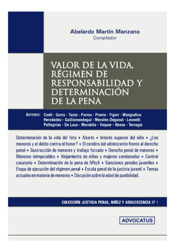 Valor De La Vida Régimen De Responsabilidad Y Determinación 