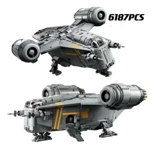 Blocos De Montar Nave Razor Crest Star Wars 6187pçs (75331)
