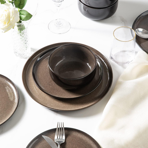 Set Platos 6 Pcs Porcelana 26.7 Cm Redonda Llano