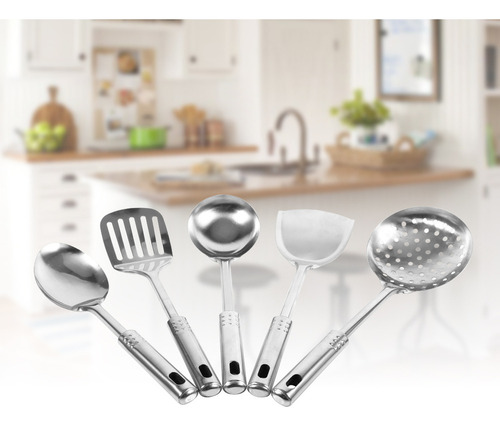 Y Juego De Herramientas De Cocina De Acero Inoxidable 5pcs