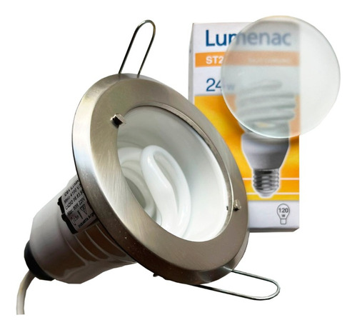 Spot Embutir Idea Cadio C/lampara Lumenac 24w