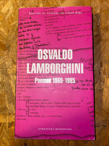 Poemas 1969 - 1985 - Osvaldo Lamborghini