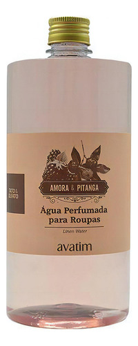 Água Perfumada Para Roupas Amora & Pitanga 1000 Ml