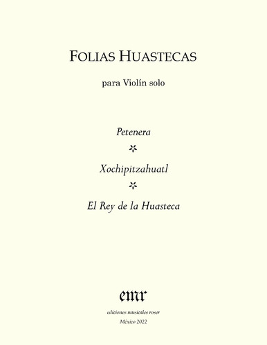 Folías Huastecas - Violín Solo - Emr