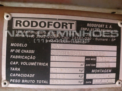 Imagem 6 de 6 de Baú De Alumínio De 4,30 Mts
