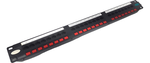 Patch Panel Furukawa Cat6 T568a 24 Portas 1u 19 (Usado)